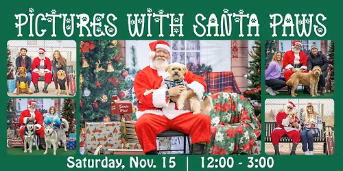 Pictures With Santa Paws