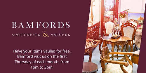 Have Your Treasures Valued by Bamfords Auctioneers