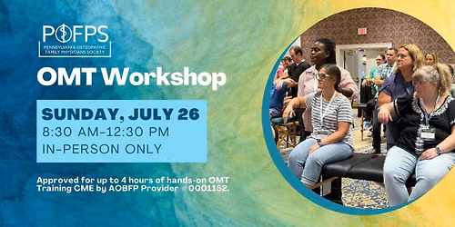 POFPS OMT Workshop