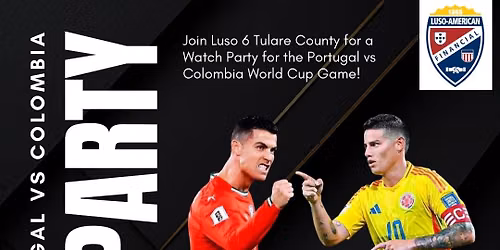Portugal vs Colombia Watch Party \u26bd\ufe0f