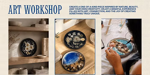 Nature-Inspired Epoxy Resin Art Workshop