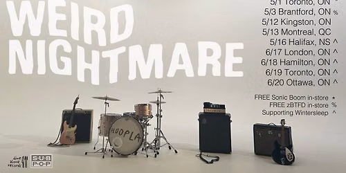 Weird Nightmare & Wintersleep Live! 