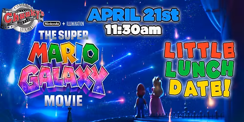 LITTLE LUNCH DATE: Super Mario Galaxy!