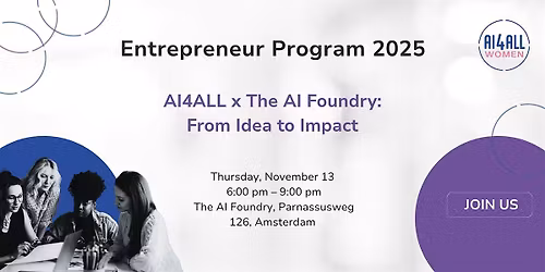 AI4ALL x The AI Foundry: From Idea to Impact