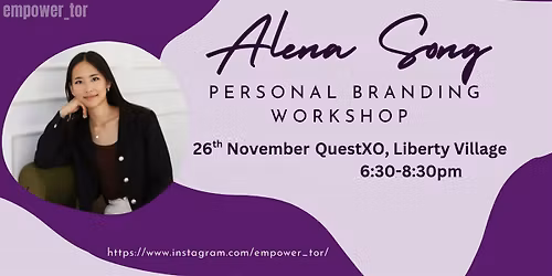 Toronto Women Networking & Educational Workshop: How to Build Your Brand