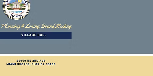 Planning and Zoning Board Meeting 