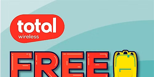 Total Wireless FREE Backpack Event