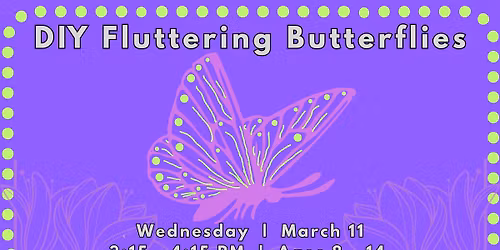 DIY Fluttering Butterflies
