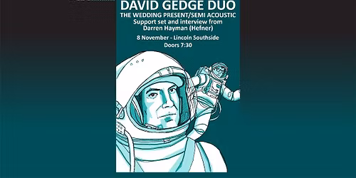 David Gedge Duo - LIVE in Lincoln!