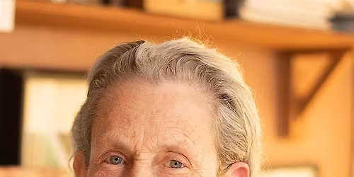 Dr. Temple Grandin with the Hooved Animal Humane Society