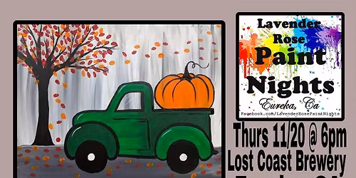 Vintage Truck Paint Night at Lost Coast Brewery & Cafe