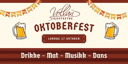 Oktoberfest p\u00e5 Vollan Gjestestue 