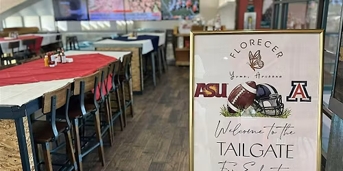 U of A  vs. ASU Tailgate & Watch Party to Benefit FLORECER