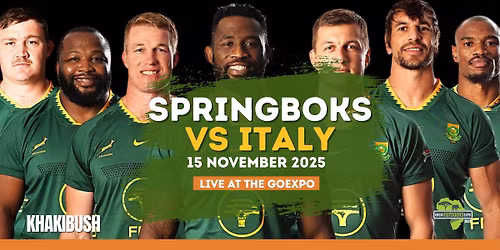 Rugby, Braais & Big Screens \u2013 Join The Bok Watch Party at GOE!