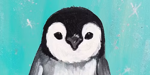 Kids Penguin Paint Night