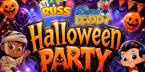 Disco Daddy & Magic Russ Halloween Party!