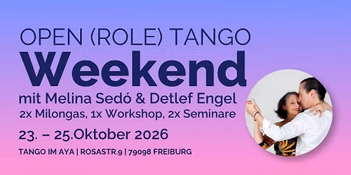 Open (Role) Tango Weekend