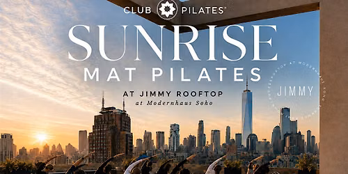 Club Pilates Sunrise Mat Class at The JIMMY