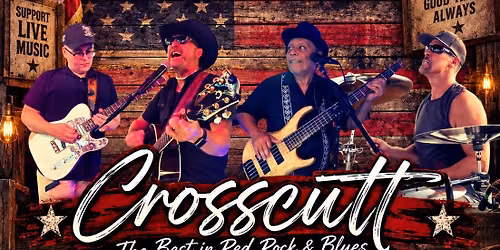 Crosscutt at The Flying X Saloon Saturday October 17th 2026!