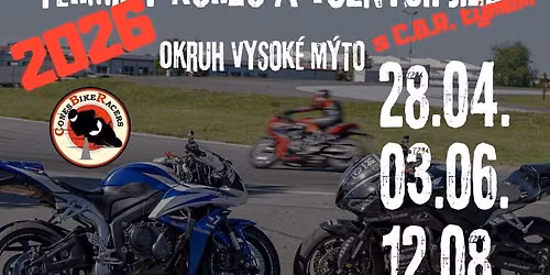 Kurz na okruhu s C.B.R. t\u00fdmem + voln\u00e9 j\u00edzdy