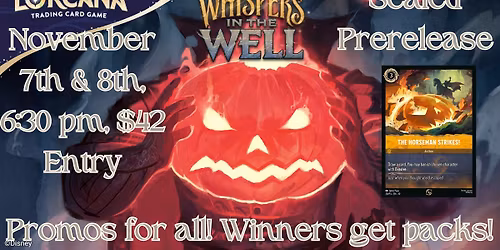 Saturday Evening Whispers in the Well - Prerelease (Sealed)