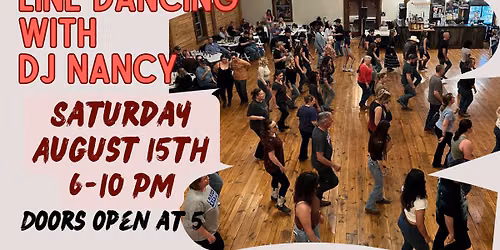 Line Dancing with DJ Nancy