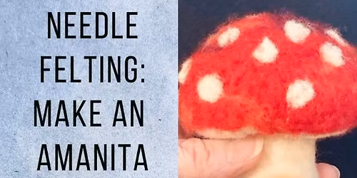 Earth Day Mushroom Needle Felting Playshop