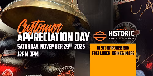 CUSTOMER APPRICIATION DAY \ud83e\udde1