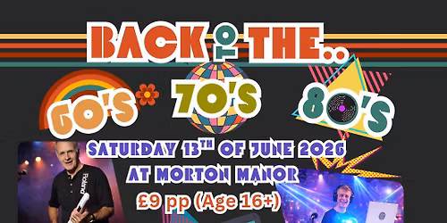 Back To The 60's, 70's & 80's Watchtree Fundraiser