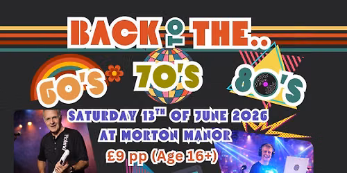 Back To The 60's, 70's & 80's Watchtree Fundraiser