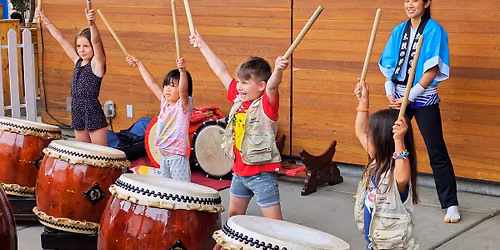 Japanese Taiko Drumming with Japan Creative Arts The School of Taiko
