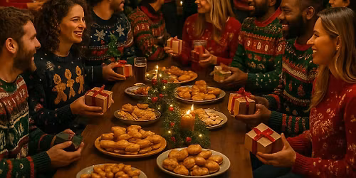 \u041d\u041e\u0412\u041e\u0413\u041e\u0414\u041d\u0418\u0419 \u0412\u0415\u0427\u0415\u0420: UGLY SWEATER PARTY + \u0422\u0410\u0419\u041d\u042b\u0419 \u0421\u0410\u041d\u0422\u0410 + \u041a\u0410\u0420\u0410\u041e\u041a\u0415-\u0414\u0418\u0421\u041a\u041e\u0422\u0415\u041a\u0410 \u2728