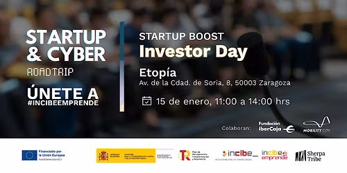 Investor Day - Startup Boost Zaragoza