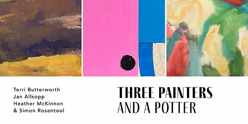 Three Painters and a Potter \u2013 Exhibition opening