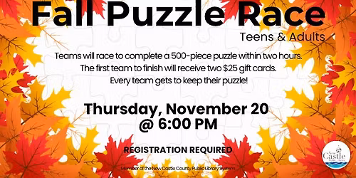 Fall Puzzle Race