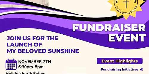 My Beloved Sunshine Fundraiser Event