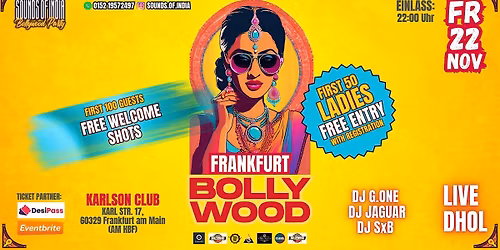 BOLLYWOOD Party FRANKFURT