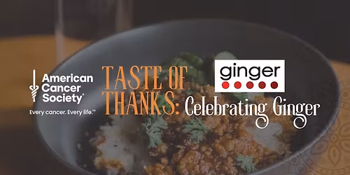 Taste of Thanks: Celebrating Ginger