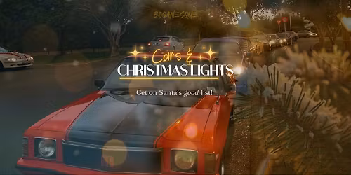 Cars & Christmas Lights 2025