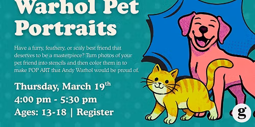 Warhol Pet Portraits