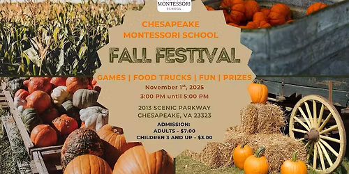 Chesapeake Montessori School Annual Fall Festival