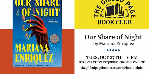 The Gilded Page Book Club: Our Share of Night