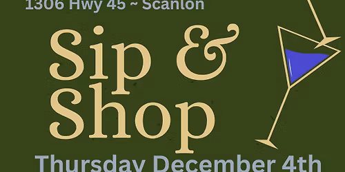 Sip & Shop @ Hanks! \ud83c\udf7a \ud83c\udf81 \ud83c\udf78