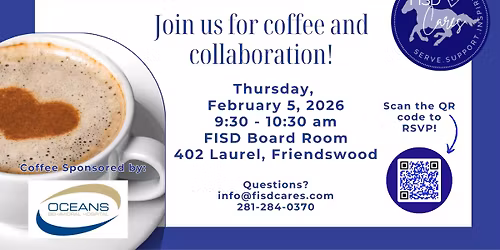 Coffee & Collaboration with FISDCares Community Coalition February Meeting