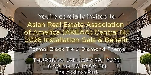 AREAA CNJ 2026 Installation Gala & Fundraiser