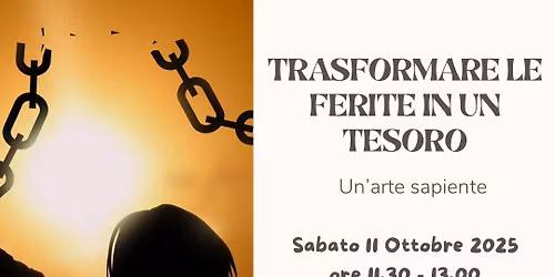 Trasformare le ferite in un tesoro: un’arte sapiente