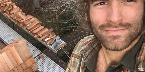Riving, Shingling, and Siding a Timber Frame Cabin