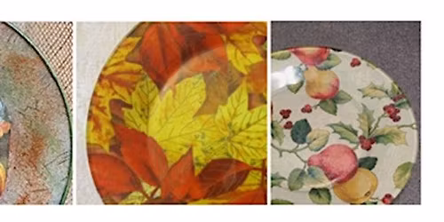 Thanksgiving Decoupage Dinner Plates 4 You