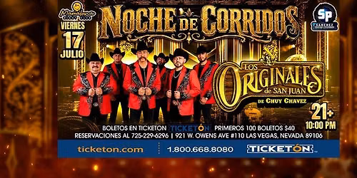 LOS ORIGINALES DE SAN JUAN DE CHUY CHAVEZ