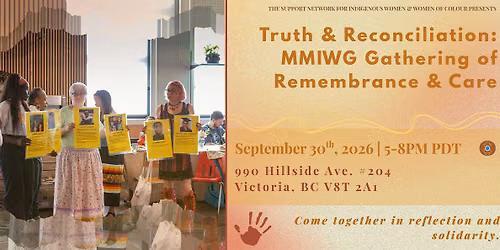 Truth & Reconciliation: A MMIWG Gathering of Remembrance & Care